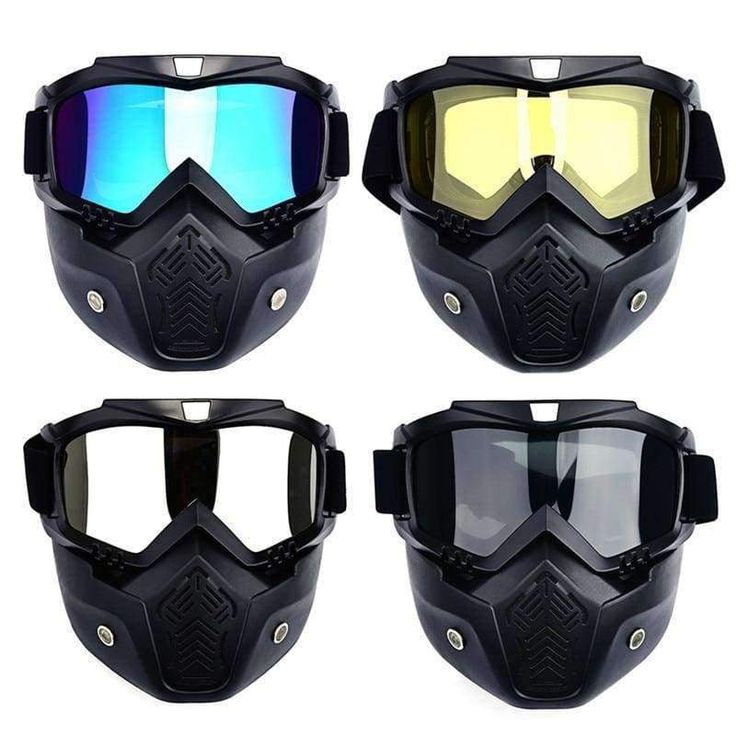 Transparent Full Faceshield Reusable Dustproof Anti-fog Mask Safety Glasses @ Just Rs.499/-